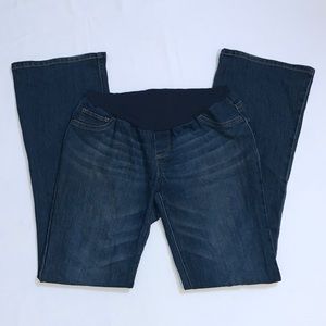 Indigo Blue Maternity Boot Cut Jeans M/L
